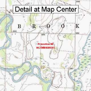   Map   Princeton NE, Minnesota (Folded/Waterproof)