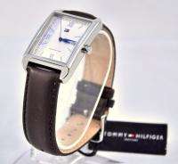 95 Tommy Hilfiger Mens Brown Leather Watch 1710092 NWT  