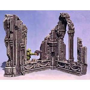 Fantasy Terrain   Cathedrals Ruined Cathedral Inside Corner (2 pieces 