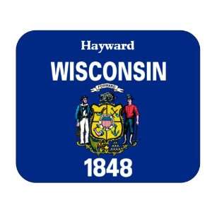  US State Flag   Hayward, Wisconsin (WI) Mouse Pad 