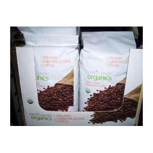 Earths Pride Organic Sumatra Estate 100% Arabica Whole Bean Coffee 