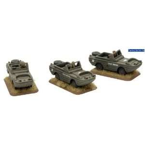  Flames of War Ford GPA (amphibious) Jeep (x3) Toys 