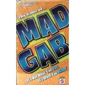  Mad Gab Travel Game Toys & Games