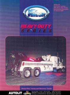 1995 ? Vulcan Kenworth HeavyDuty Wrecker Truck Brochure  