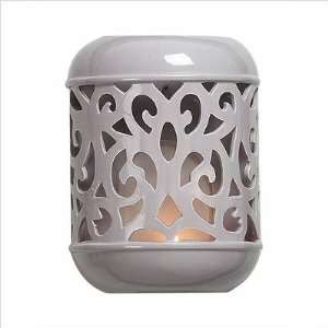  Sterling Industries 125 022 Grey Ceramic Candle Sconce 