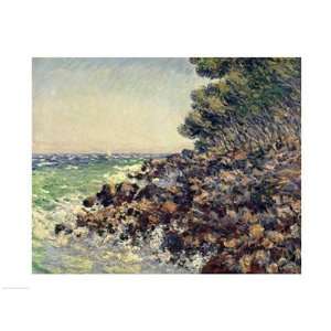  Cap Martin, 1884 Finest LAMINATED Print Claude Monet 24x18 