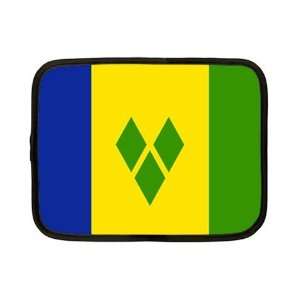  Saint Vincent And The Grenadines Flag Neoprene Ipad Tablet 