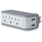 BELKIN COMPONENTS 3 Outlets Surge Suppressor With Usb Charging 