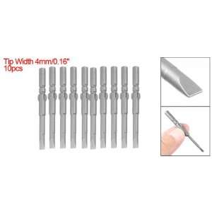  Amico Magnetic 10 pcs 5mm Shank 4mm Slotted Screwdriver Bits 