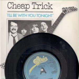   WITH YOU TONIGHT 7 INCH (7 VINYL 45) UK EPIC 1980 CHEAP TRICK Music
