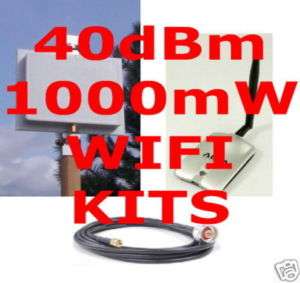 Mile Range 40dBm Long Range WIFI Booster USB Antenna  