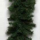 Holiday Decor Canadian Garland 35 Clear Lights, 220 Tips, Green 9 x 