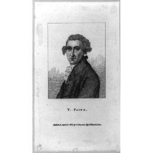  Thomas Paine,pamphleteer,radical,inventor,revolutionary 