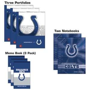 Indianapolis Colts NFL Combo School/Office Pack  Sports 