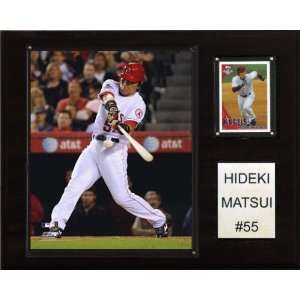  MLB Hideki Matsui Los Angeles Angels Player Plaque Sports 