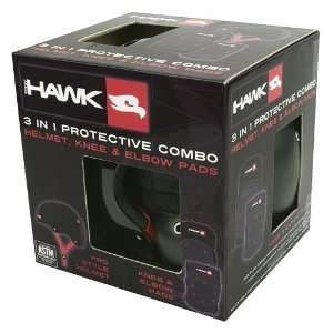  Tony Hawk 3 in 1 Protective Combo (Helmet, Knee & Elbow 