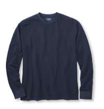 Cotton Ragg Sweater, Button Mock at L.L.Bean