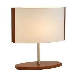   Regatta Table Lamp   Maple Finished Wooden Base