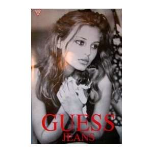 GUESS JEANS   STYLE A (ORIGINAL PROMOTIONAL POSTER)  