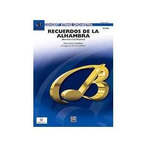 Recuerdos de la Alhambra Conductor Score & Parts Sports 