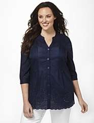 Plus Size Casual Shirts  Catherines