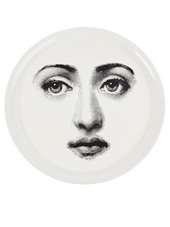 FORNASETTI   Tray viso on white