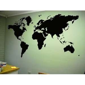  Instant Chalkboard World MAP