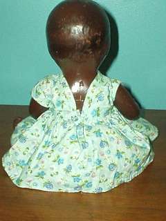   1940s BLACK COMPOSITION 10 Baby Doll A PULLAN DOLL Canada  