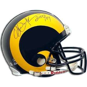 Eric Dickerson Los Angeles Rams Autographed Pro Helmet with 