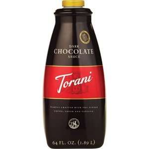 Torani Dark Chocolate Sauce   Case of 4 Grocery & Gourmet Food