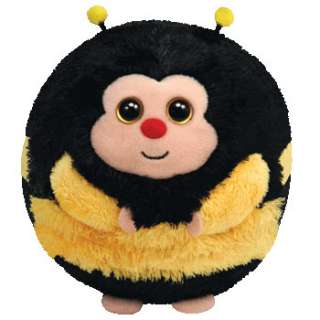 TY Beanie Ballz ZIPS the Bumble Bee 5   animal plush toys balls 