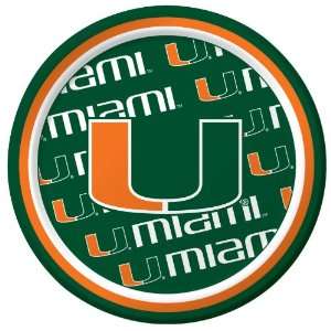  Lets Party By Creative Converting Miami Hurricanes Dessert 