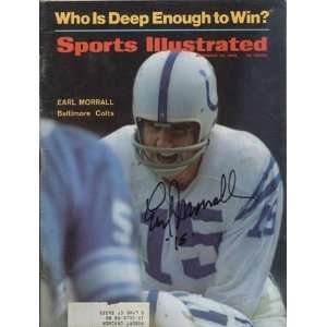  Earl Morrall Autographed/Hand Signed November 25, 1968 