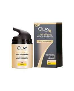 Olay Total Effects Touch Of Foundation Fair Day Moisturiser With Max 