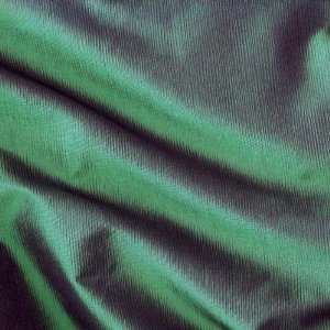  58 Wide Iridescent Textured Taffeta Green Fabric By The 