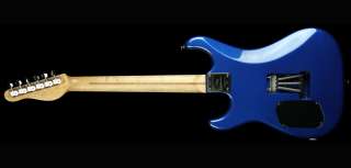 GMW Electric Guitar Maple Fretboard Floyd Rose Tremolo Metallic Blue 