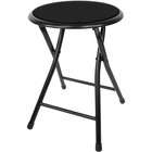 Trendy Best Quality 18 Inch Cushioned Folding Stool   Trademark Home 
