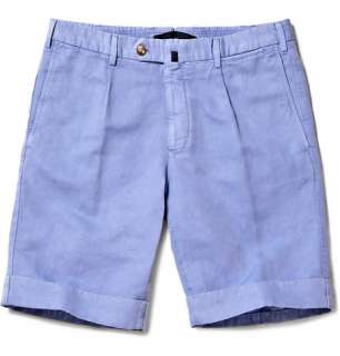  Clothing  Shorts  Casual  Linen Blend Chino Shorts