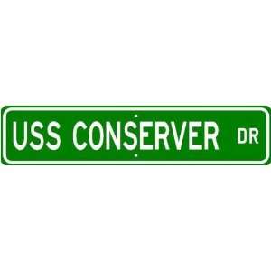  USS CONSERVER ARS 39 Street Sign   Navy Ship Gift Sailo 