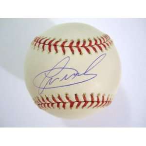  Jesus Montero Autographed MLB Baseball   Autographed 