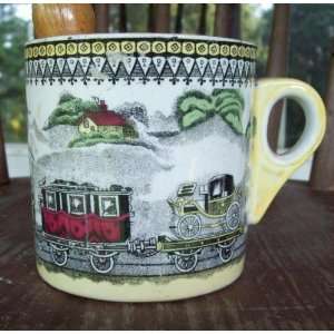  Train Shaving Mug 1880 s $125.00 On Sale Health 