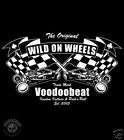 Wild On Wheels Hoodie   Kapuzenpulli Hot Rat Rod Ford