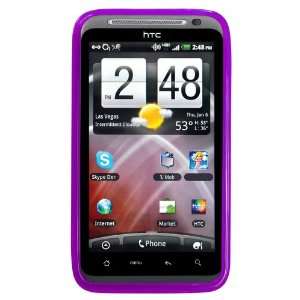   HTC Thunderbolt ADR6400 Flex Gel (Purple) Cell Phones & Accessories