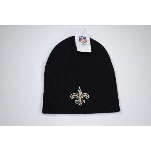  New Orleans Saints Black Knit Beanie Cap Winter Hat 