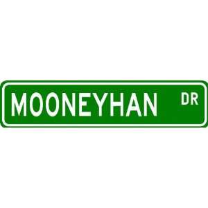  MOONEYHAN Street Sign ~ Personalized Family Lastname Sign 