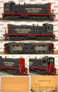 HO train HALLMARK Brass Diesel S 12 S12 Switcher SOUTHERN PACIFIC SP 