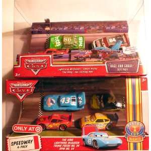 Disney CARS Mattel 155 Complete Speedway Box Set Rare Bundle 9 Box 