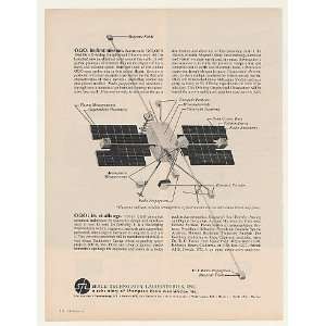   Technology Laboratories OGO Satellite Print Ad (43338)