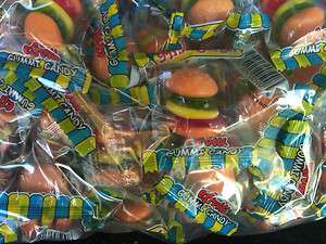 Mini gummy burgers frome.frutti aprox 55 60 pcs Bulk 813805005015 