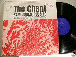 SAM JONES + 10 The Chant Nat Cannonball Adderley LP  